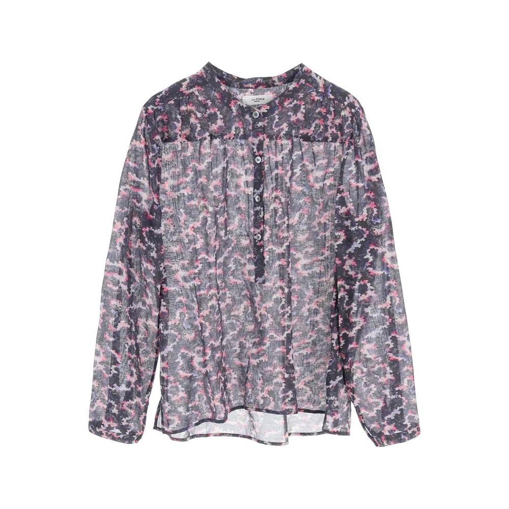 Isabel marant etoile maria blouse with print
